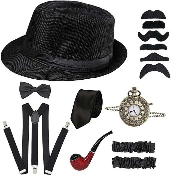مجموعة إكسسوارات أزياء تنكرية  - مراجعة Men'S Accessories In The 1920S وسعره