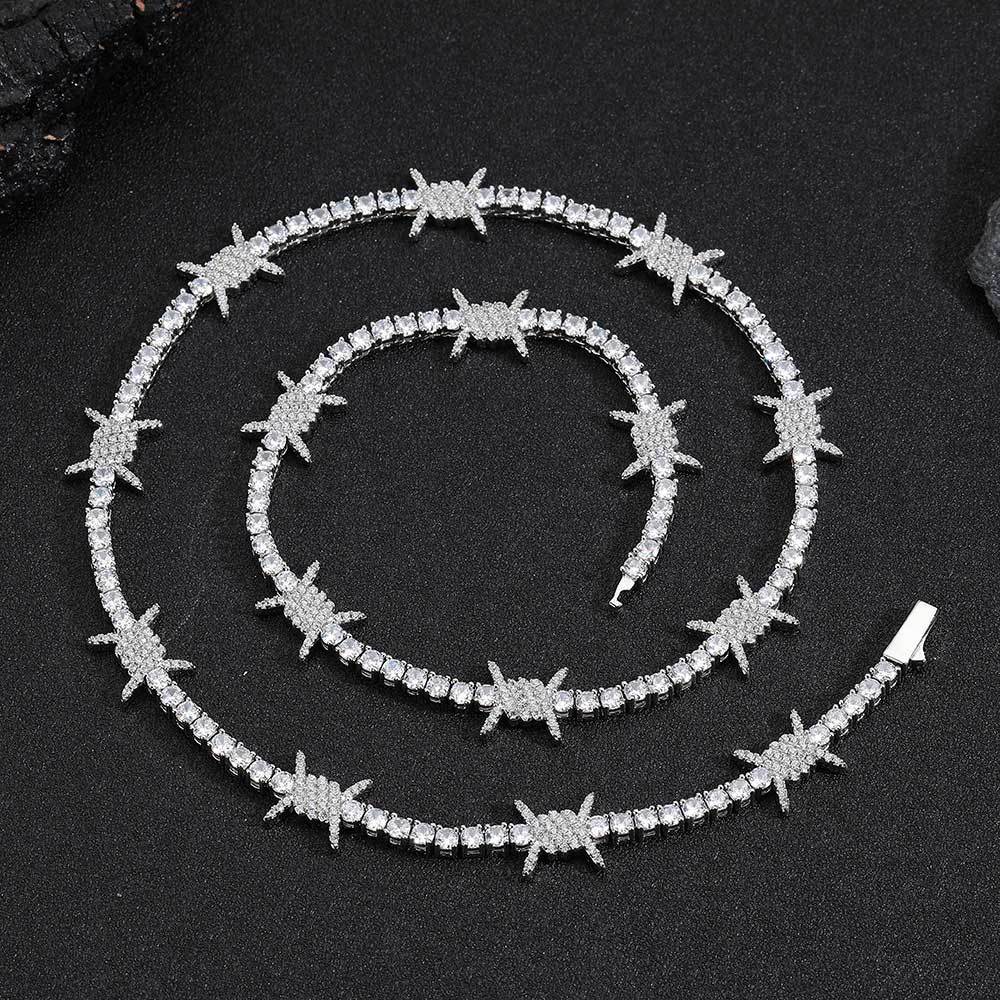 سلسلة عنق تنس بتصميم أسلاك شائ - مراجعة Men Accessories Neck Chain وسعره