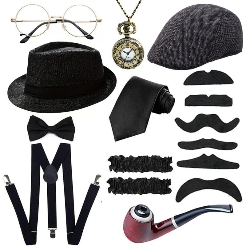 طقم إكسسوارات أزياء رجالية من  - مراجعة Men'S Accessories In The 1920S وسعره